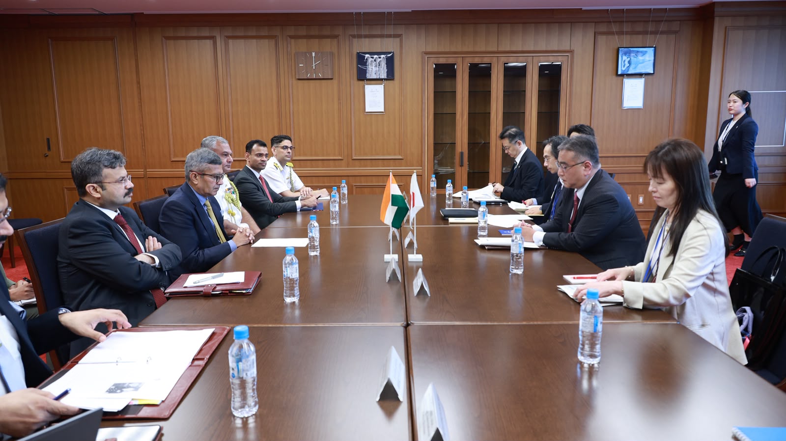 Defence Secretary and Japanese Vice Minister of Defence for International Affairs Co-chair 8th India–Japan Defence Policy Dialogue in Tokyo